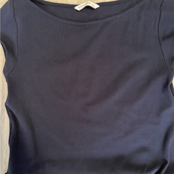 Stradivarius Dark Blue Casual Dress - Picture 4 of 7